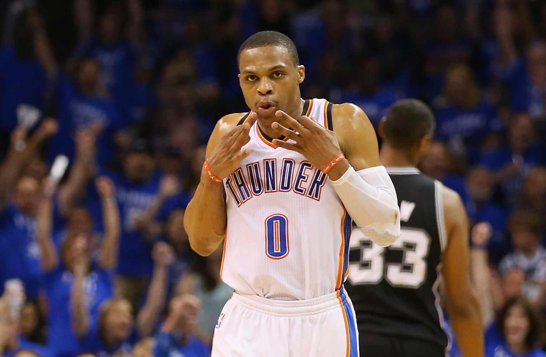 San Antonio Spurs v Oklahoma City Thunder - Game Three