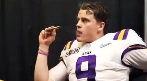 Joe Burrow Celebrated Winning National Championship By Smoking A Cigar In  The Superdome (VIDEO) | Total Pro Sports